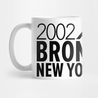 Bronx NY Birth Year Collection - Represent Your Roots 2002 in Style Mug